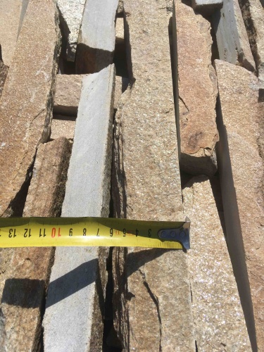 Горбушка златолит золотистый для облицовки купить в Кемерово