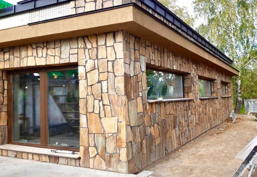 Плитняк кора дерева для фасада купить в Кемерово