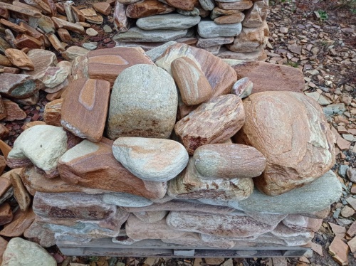 Златолит жёлтый, жёлто-зелёный глыбки и валуны для ланшафтного дизайна купить в Кемерово