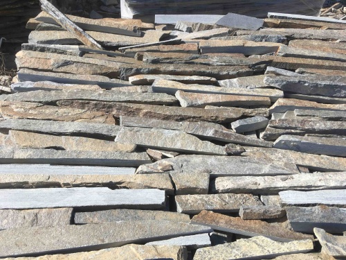 Горбушка златолит мультиколор для облицовки купить в Кемерово