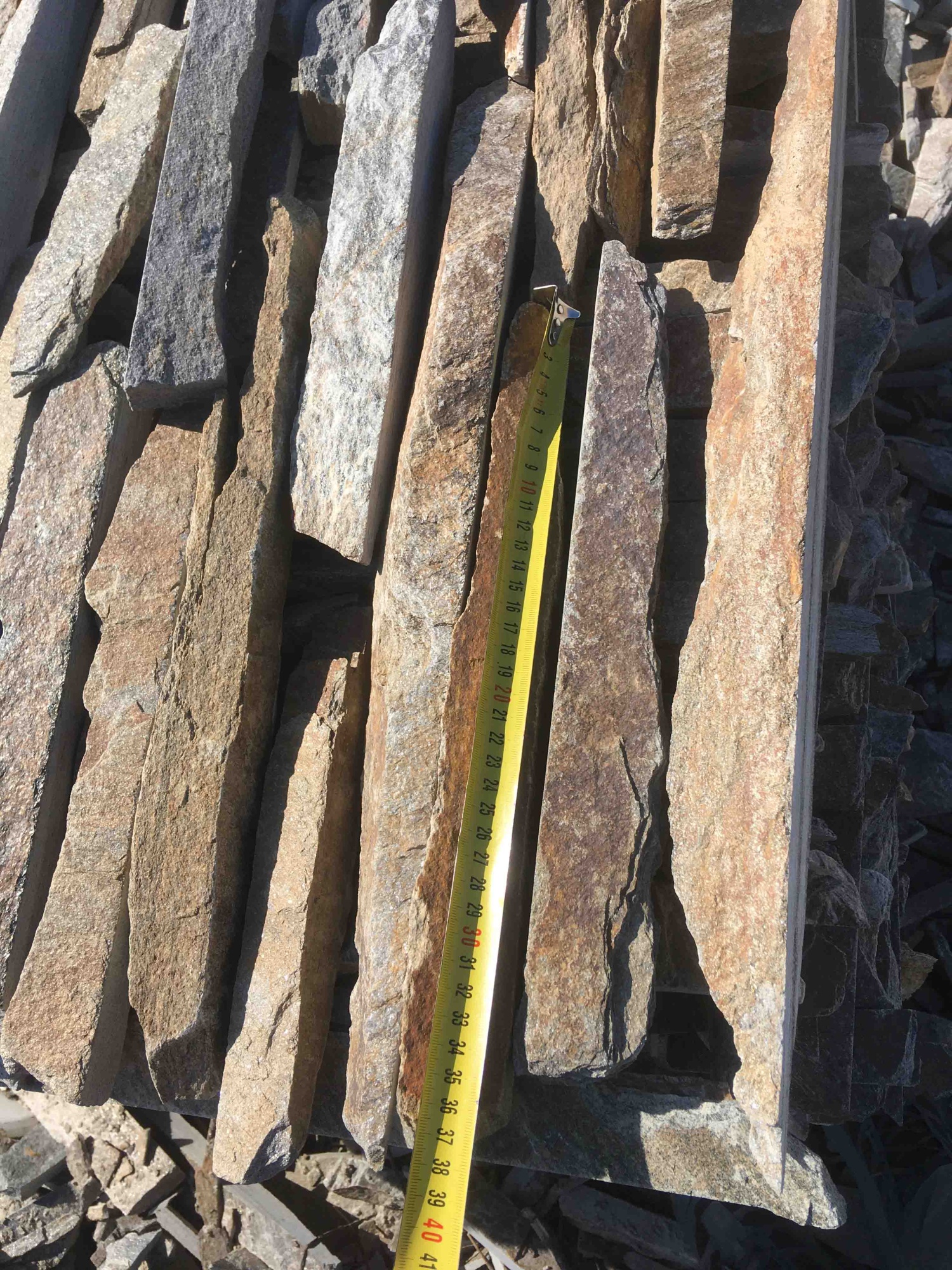 Горбушка златолит мультиколор для облицовки купить в Кемерово