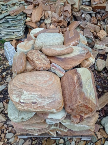 Златолит жёлтый, жёлто-зелёный глыбки и валуны для ланшафтного дизайна купить в Кемерово