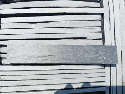 Плитка чёрная из натурального камня фасадная 30 см * 5 см, толщина 7 мм -30 мм купить в Кемерово